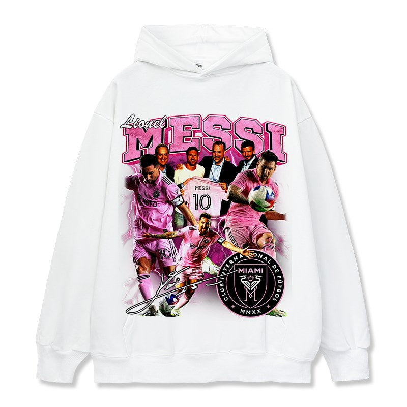 MESSI VINTAGE HOODIE · ELASTICO