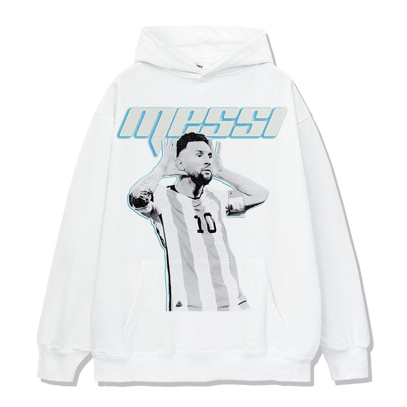 MESSI VINTAGE HOODIE · BICYCLE KICK