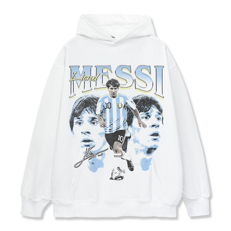 MESSI VINTAGE HOODIE · KICK OFF