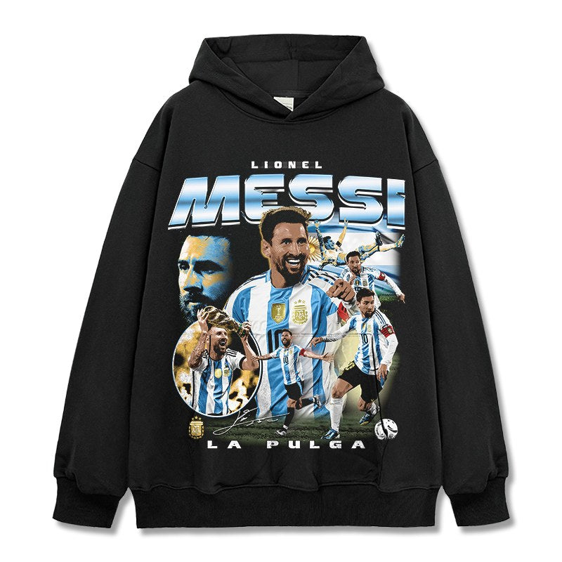 MESSI VINTAGE HOODIE · FLOODLIGHTS