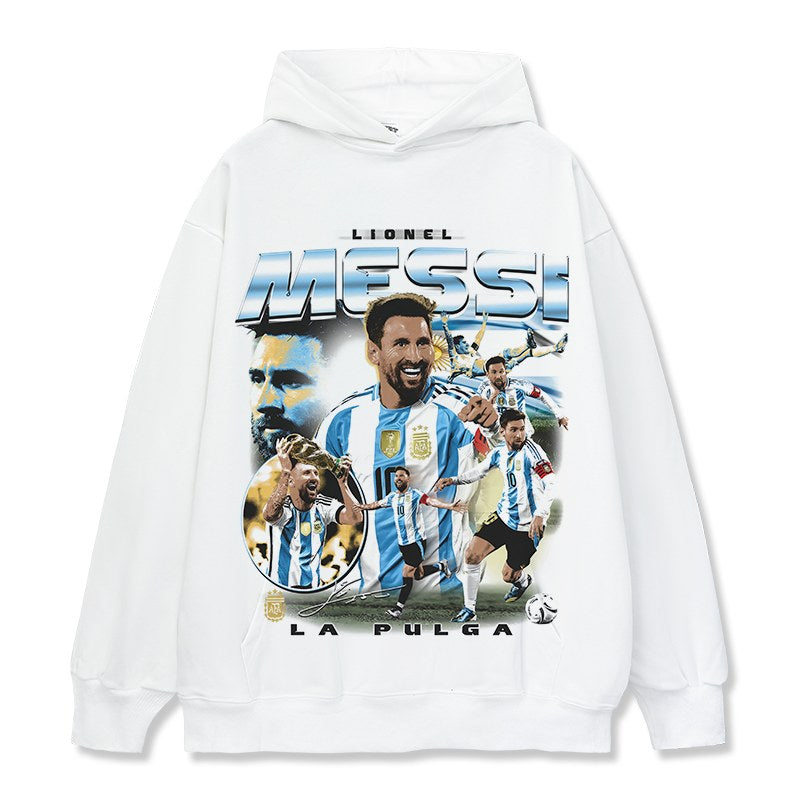 MESSI VINTAGE HOODIE · FLOODLIGHTS