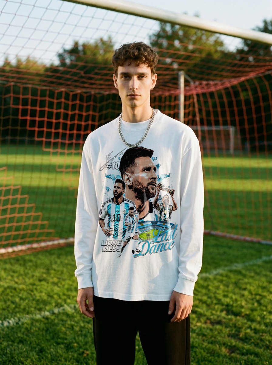 MESSI VINTAGE HOODIE · EXTRA TIME