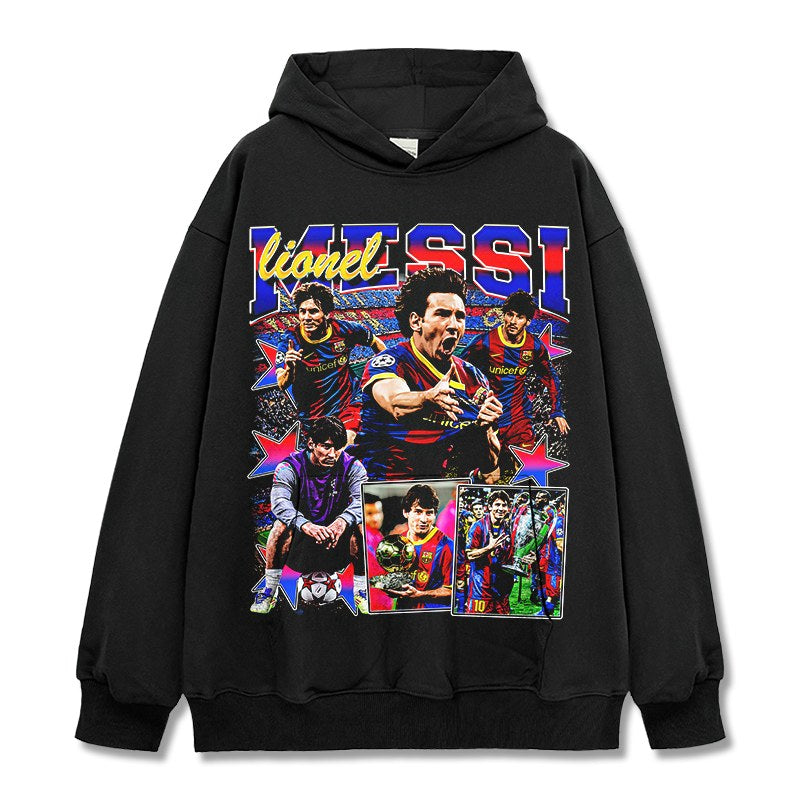 MESSI VINTAGE HOODIE · DERBY DAY