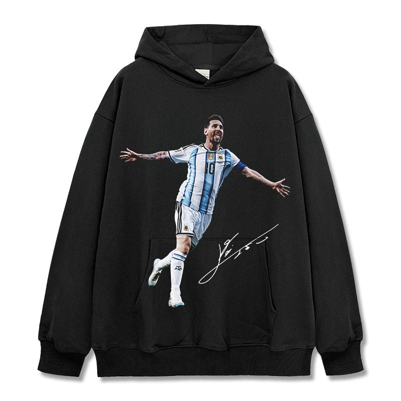 MESSI VINTAGE HOODIE · TIFO