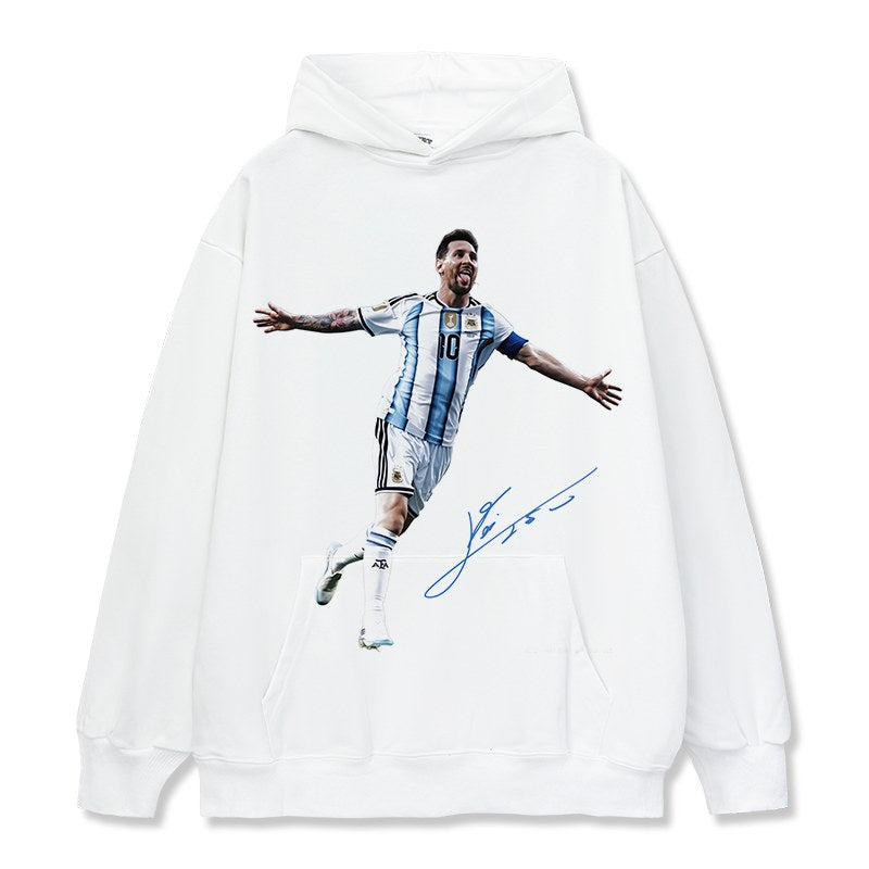 MESSI VINTAGE HOODIE · TIFO