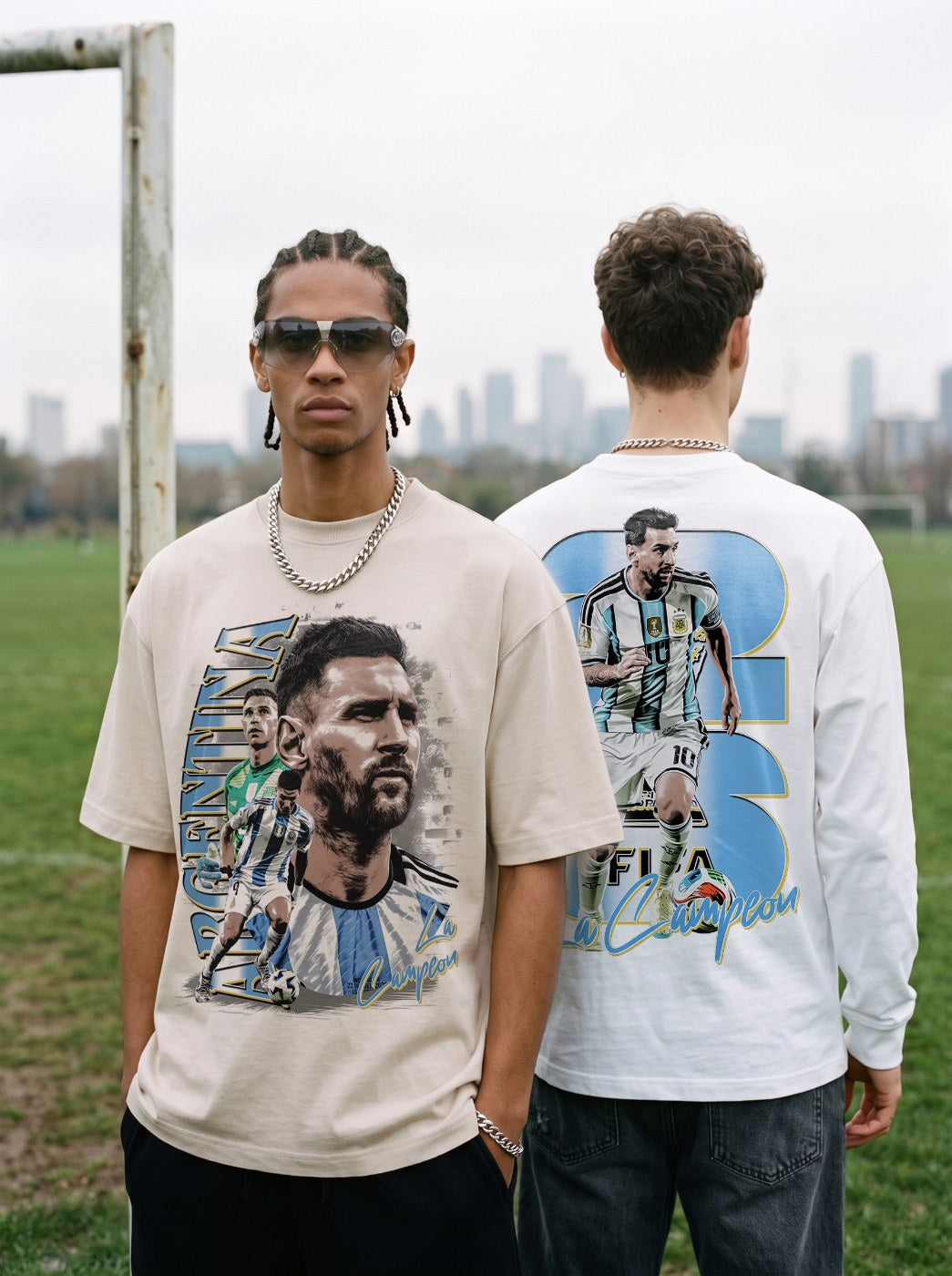 MESSI VINTAGE HOODIE · FINAL WHISTLE