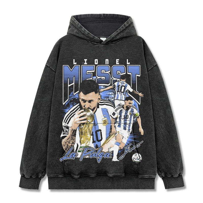 MESSI VINTAGE HOODIE · NIGHT GAME
