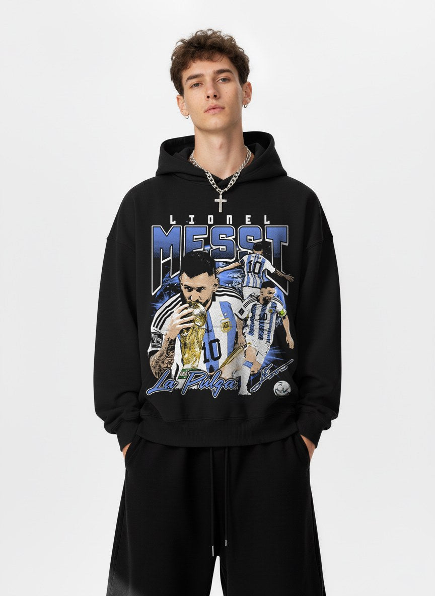 MESSI VINTAGE HOODIE · NIGHT GAME