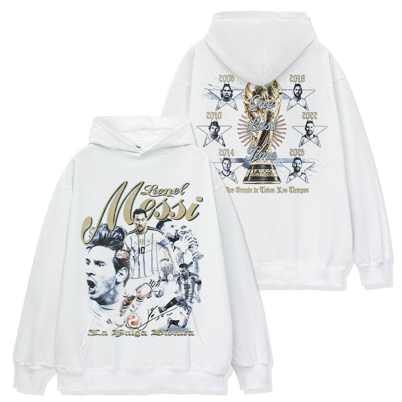 MESSI VINTAGE HOODIE · THE MAGICIAN