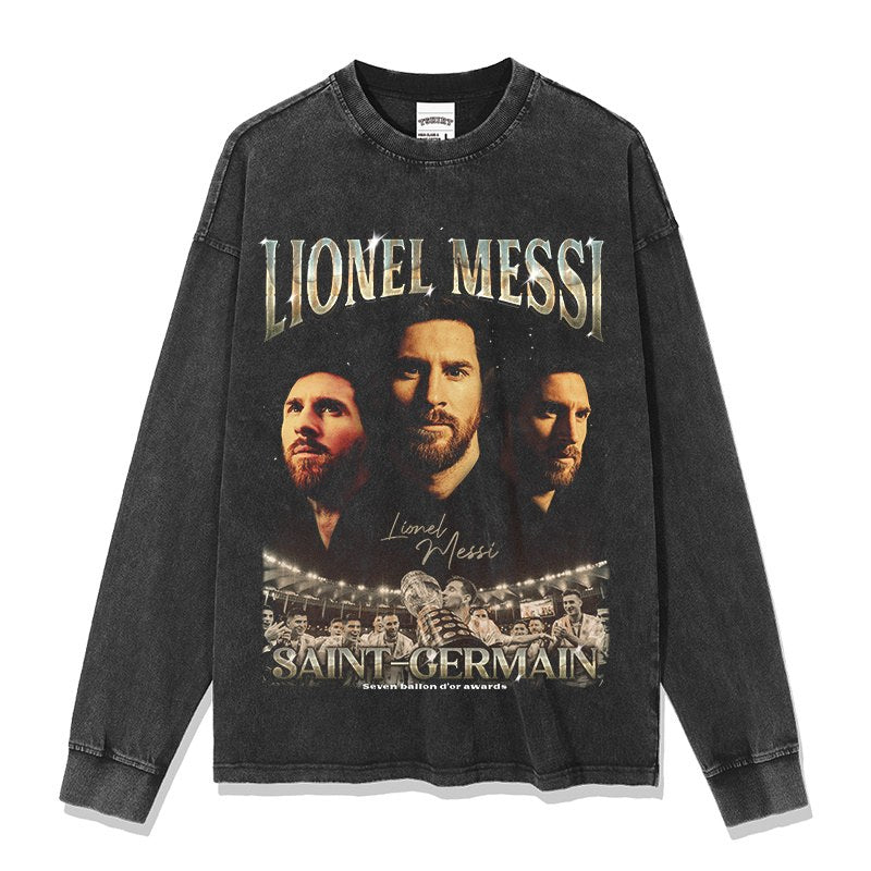 MESSI LONG SLEEVE · CAPTAIN
