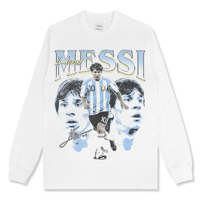 MESSI LONG SLEEVE · KICK OFF