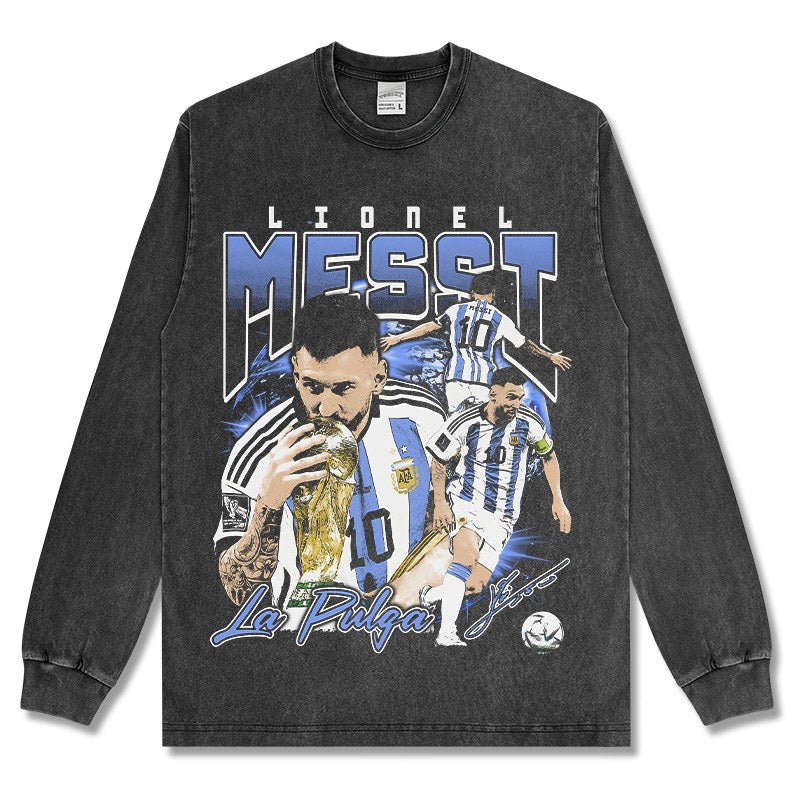 MESSI LONG SLEEVE · NIGHT GAME