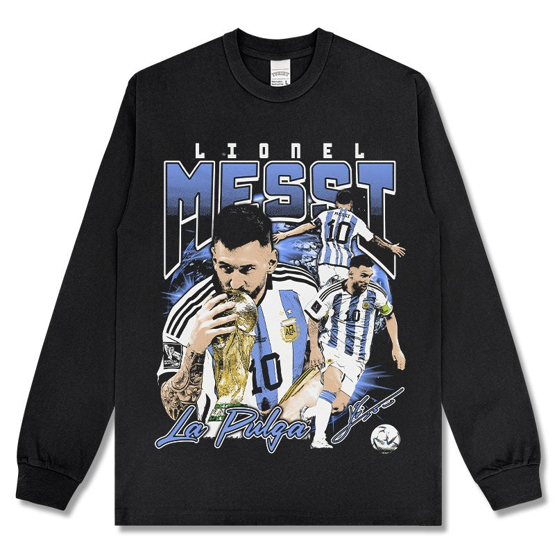 MESSI LONG SLEEVE · NIGHT GAME