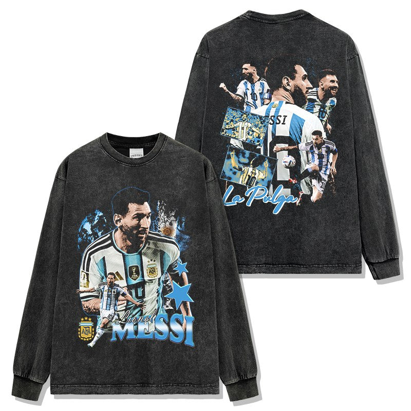 MESSI LONG SLEEVE · GOLDEN BOOT