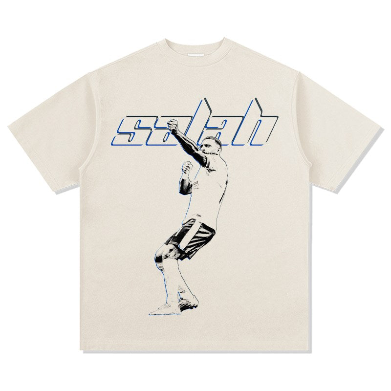 MOHAMED SALAH VINTAGE TEE · GOLDEN BOOT