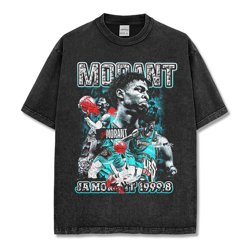 JA MORANT VINTAGE TEE · FULL COURT