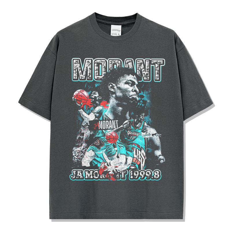 JA MORANT VINTAGE TEE · FULL COURT