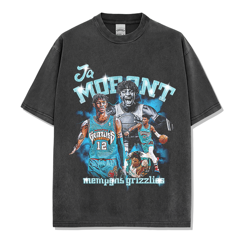 JA MORANT VINTAGE TEE · TIP OFF