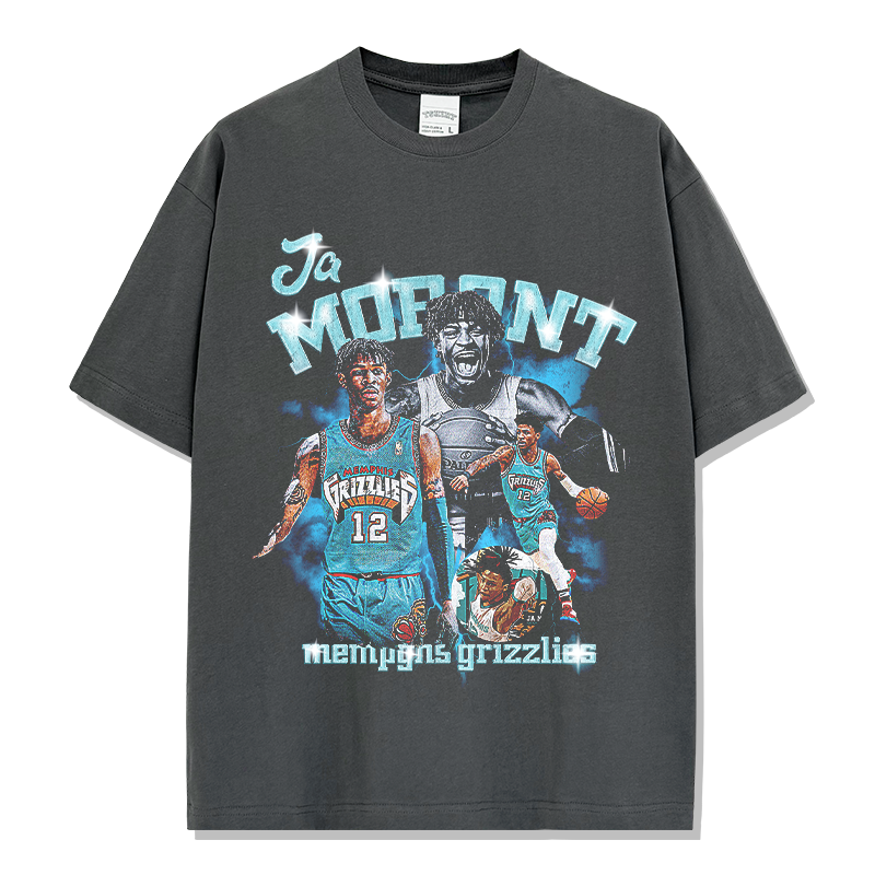 JA MORANT VINTAGE TEE · TIP OFF