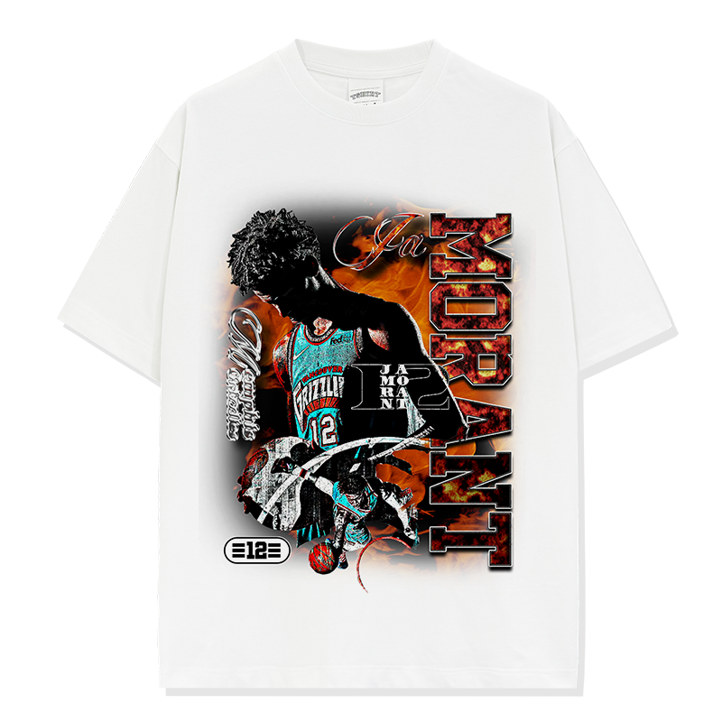 JA MORANT VINTAGE TEE · PLAYGROUND