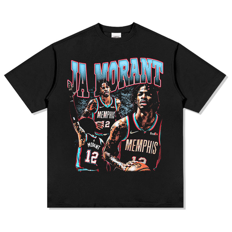 JA MORANT VINTAGE TEE · SPLASH