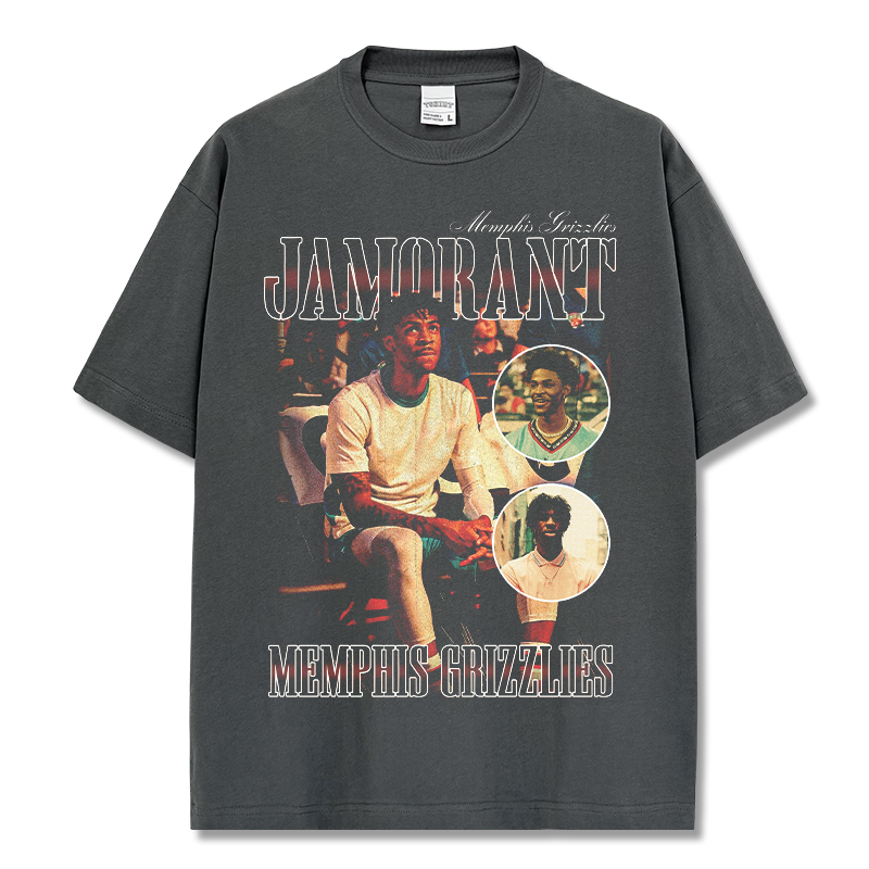 JA MORANT VINTAGE TEE · BANK SHOT