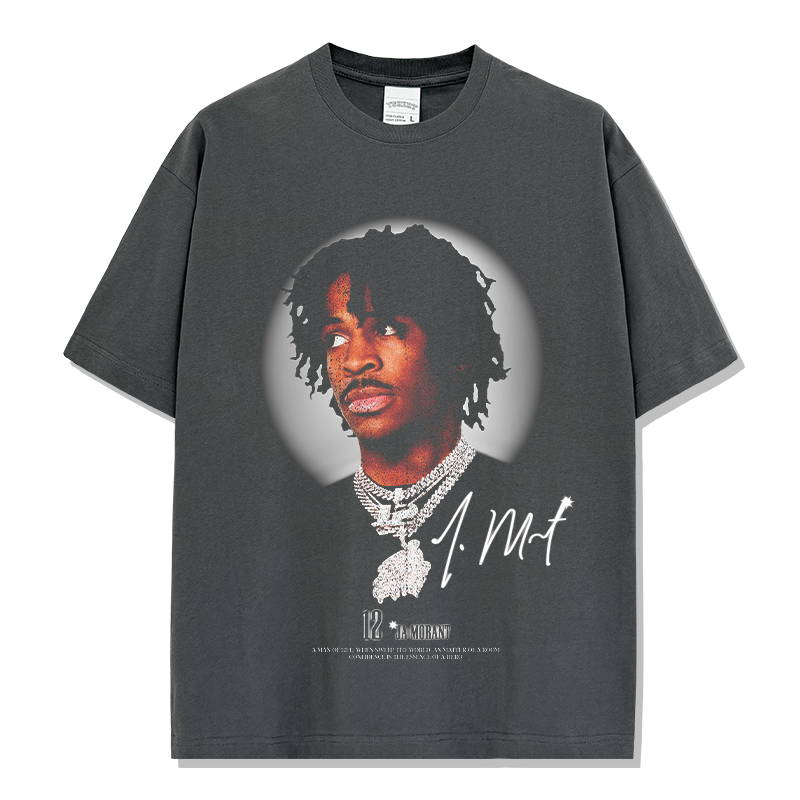 JA MORANT VINTAGE TEE · ICE COLD