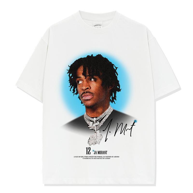 JA MORANT VINTAGE TEE · ICE COLD