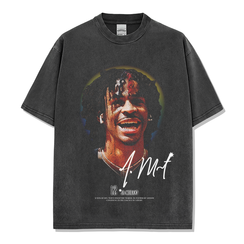 JA MORANT VINTAGE TEE · DAGGER
