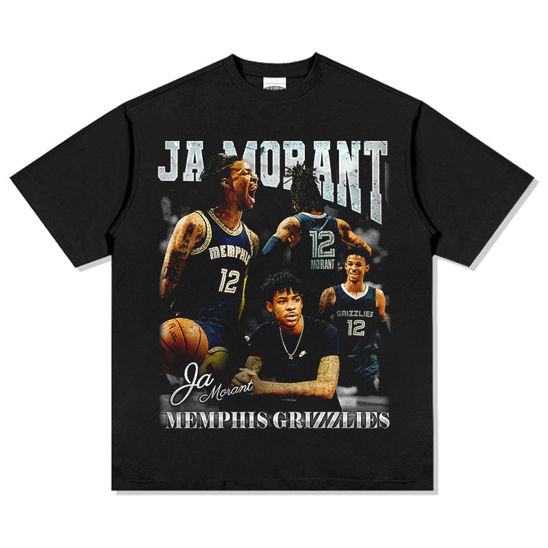 JA MORANT VINTAGE TEE · ALLEY OOP