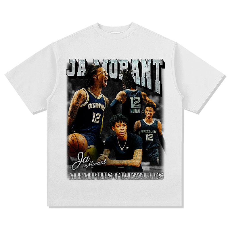 JA MORANT VINTAGE TEE · ALLEY OOP