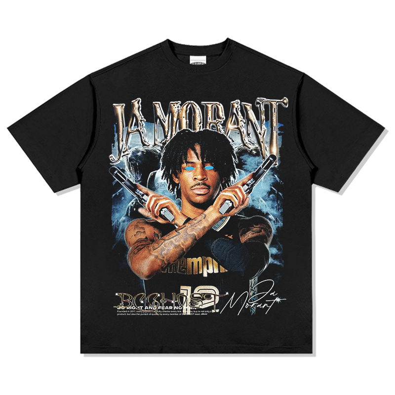 JA MORANT VINTAGE TEE · ALL STAR
