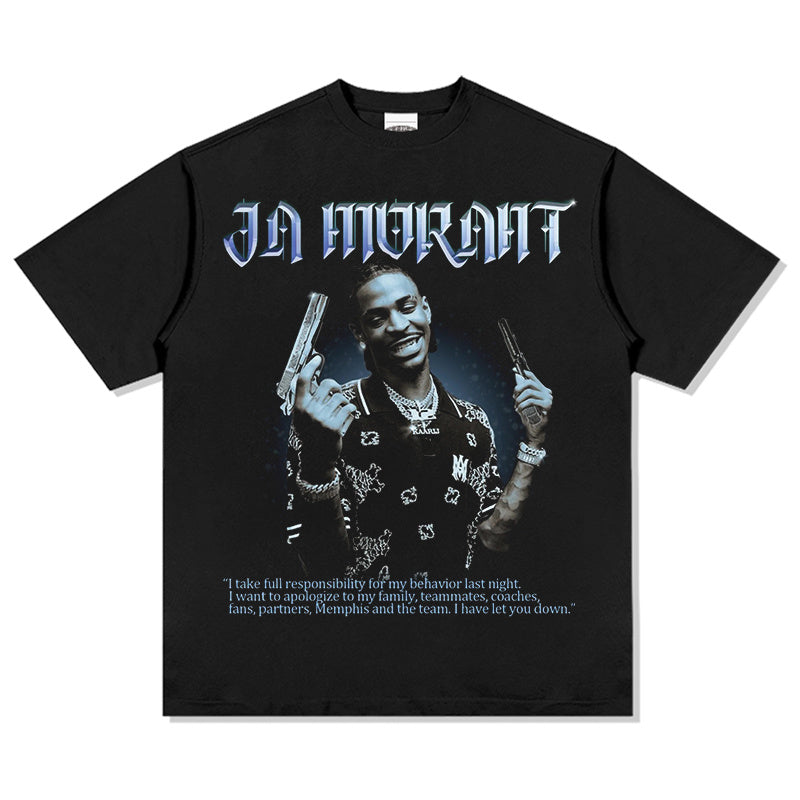 JA MORANT VINTAGE TEE · ROOKIE YEAR
