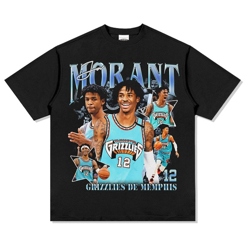 JA MORANT VINTAGE TEE · SLAM DUNK