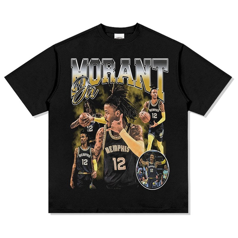 JA MORANT VINTAGE TEE · HALL OF FAME