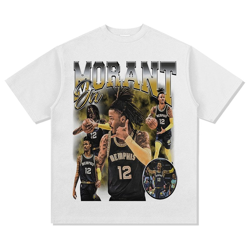 JA MORANT VINTAGE TEE · HALL OF FAME