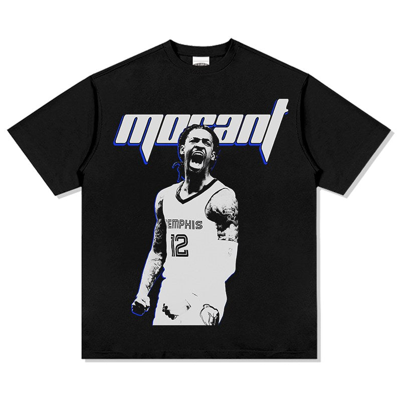 JA MORANT VINTAGE TEE · BUZZER BEATER