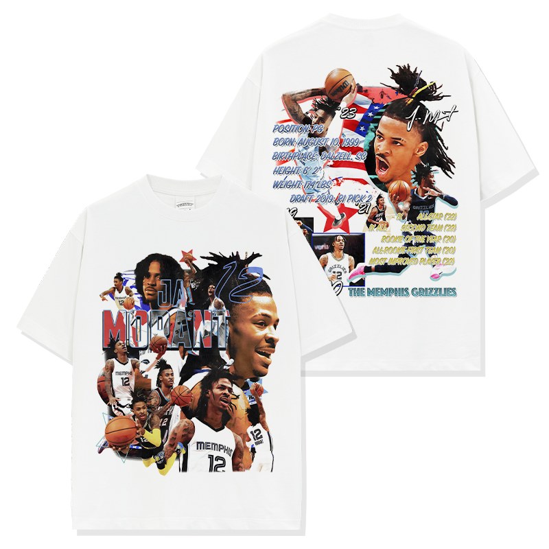 JA MORANT VINTAGE TEE · ICON