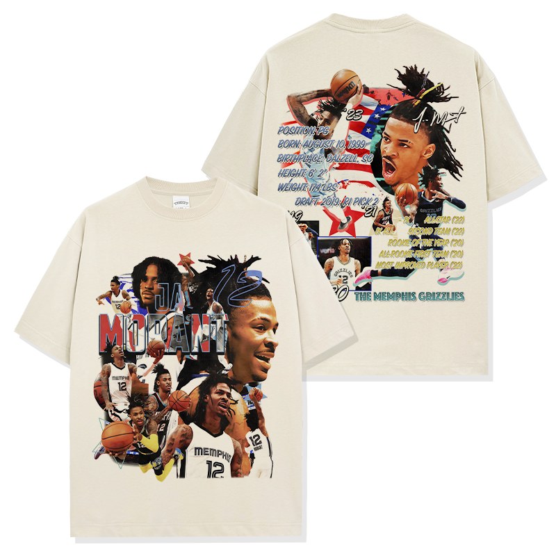 JA MORANT VINTAGE TEE · ICON