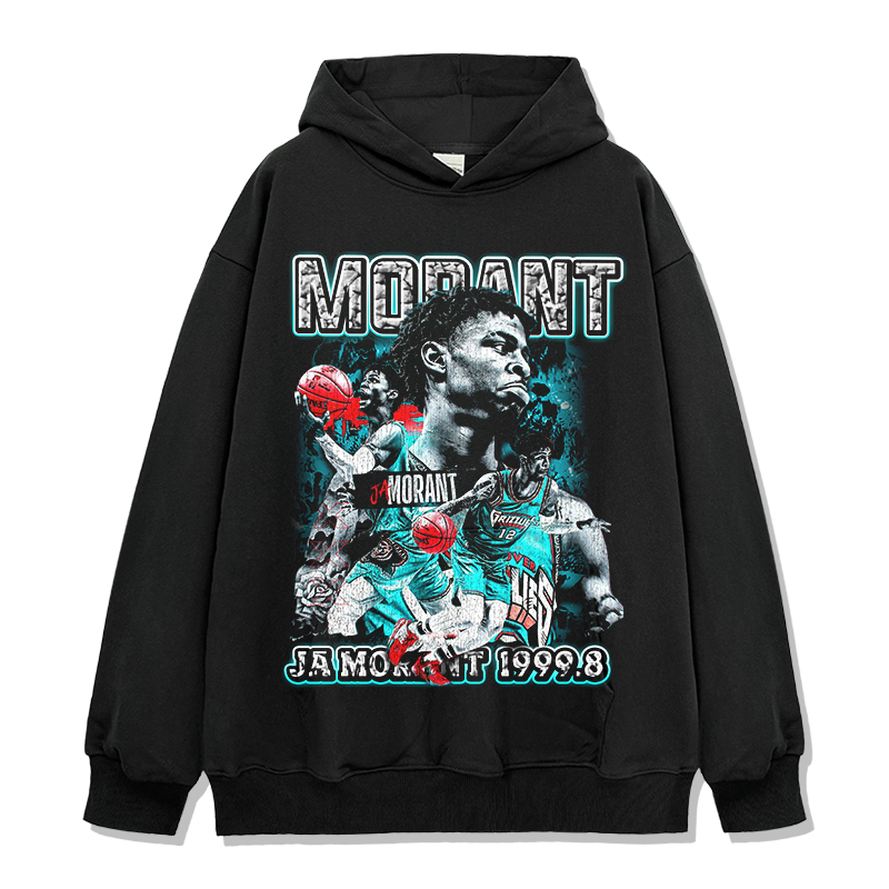 JA MORANT VINTAGE HOODIE · FULL COURT