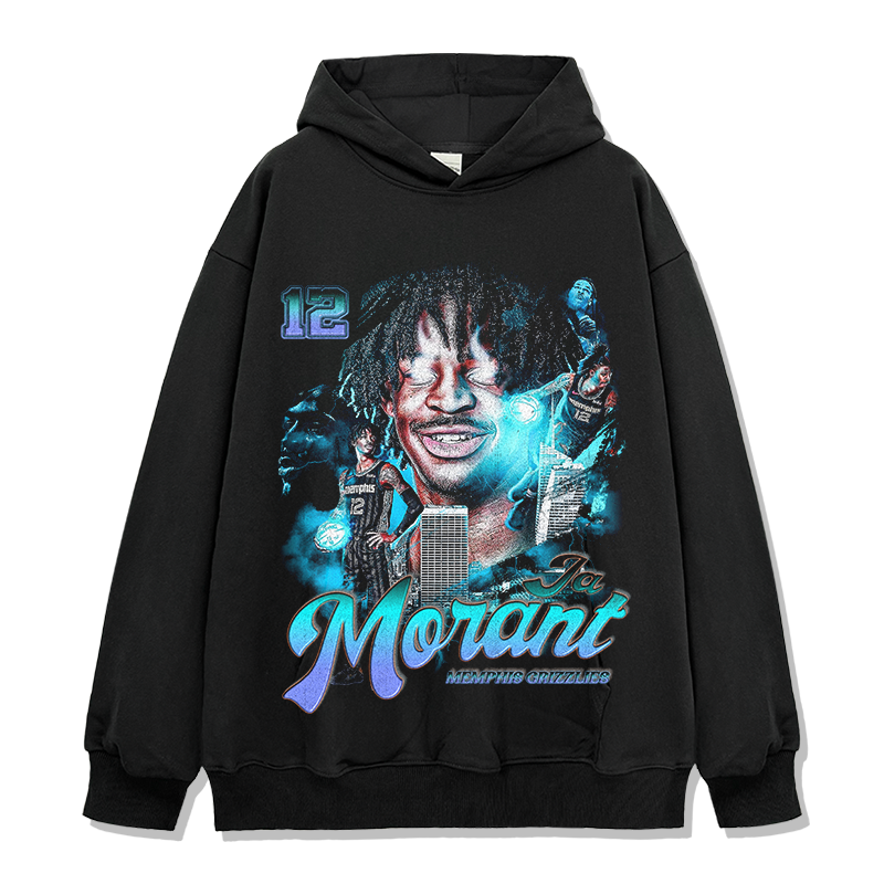 JA MORANT VINTAGE HOODIE · STREETBALL