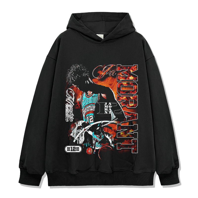 JA MORANT VINTAGE HOODIE · PLAYGROUND