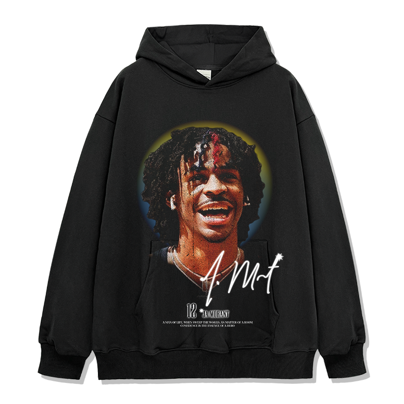 JA MORANT VINTAGE HOODIE · DAGGER