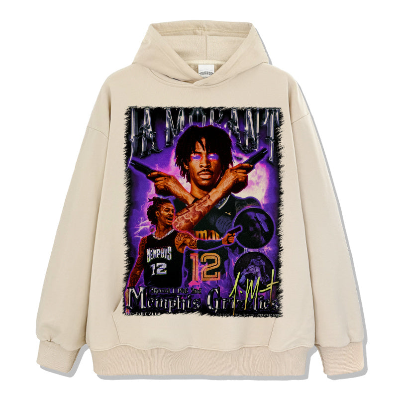 JA MORANT VINTAGE HOODIE · FINALS