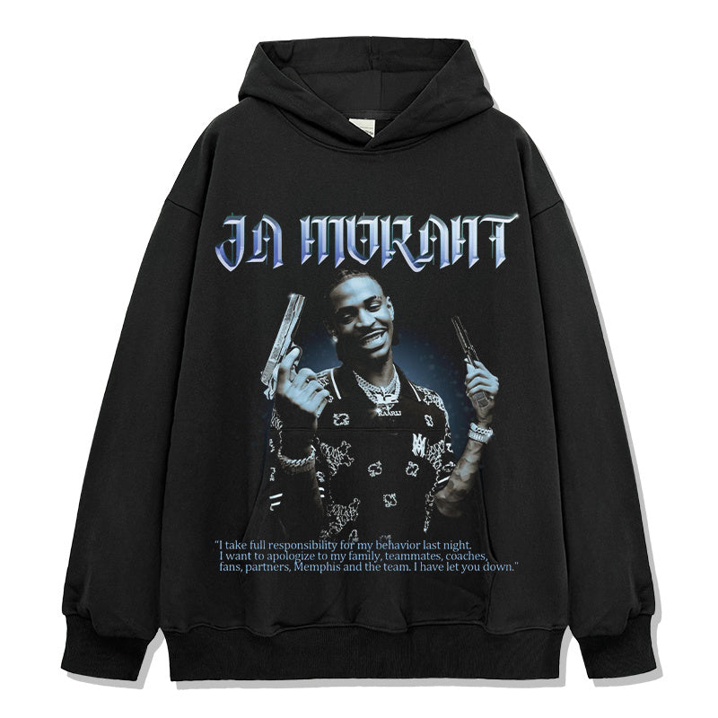 JA MORANT VINTAGE HOODIE · ROOKIE YEAR