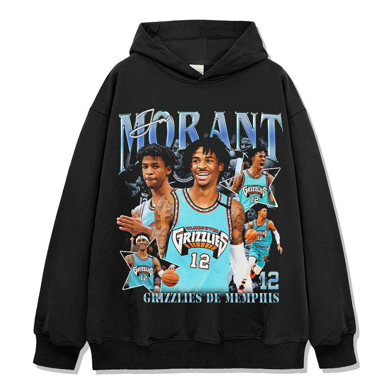 JA MORANT VINTAGE HOODIE · SLAM DUNK