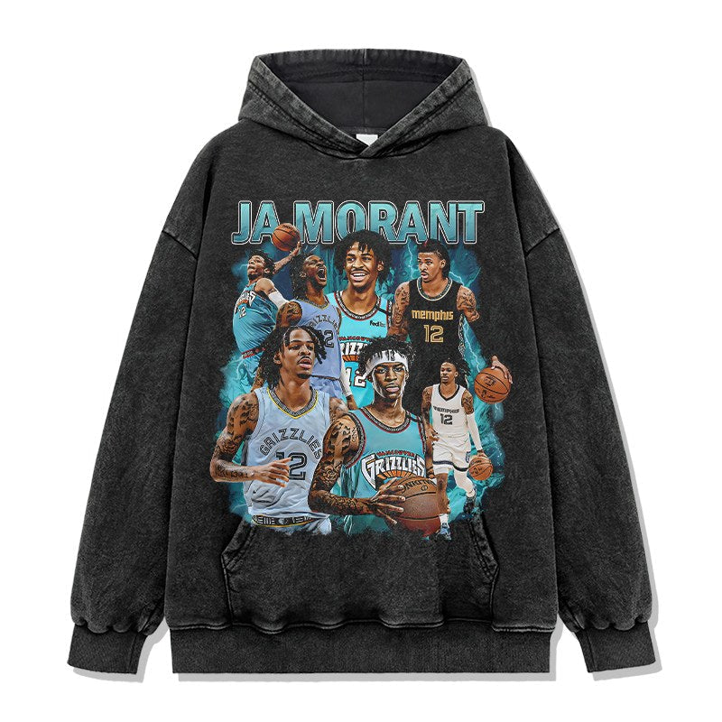 JA MORANT VINTAGE HOODIE · PRIME