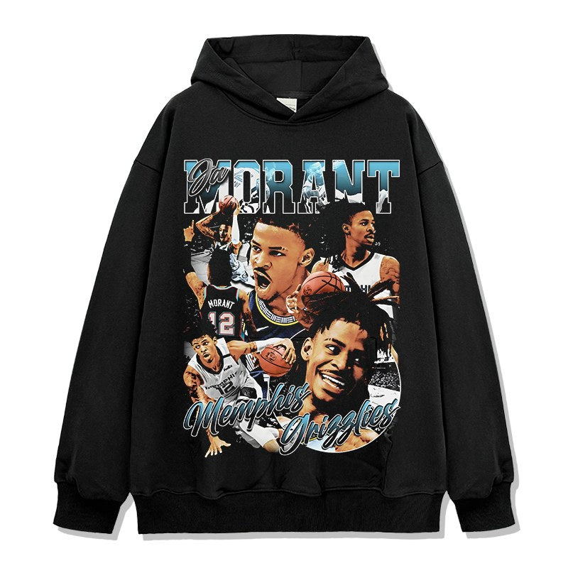 JA MORANT VINTAGE HOODIE · CROSSOVER