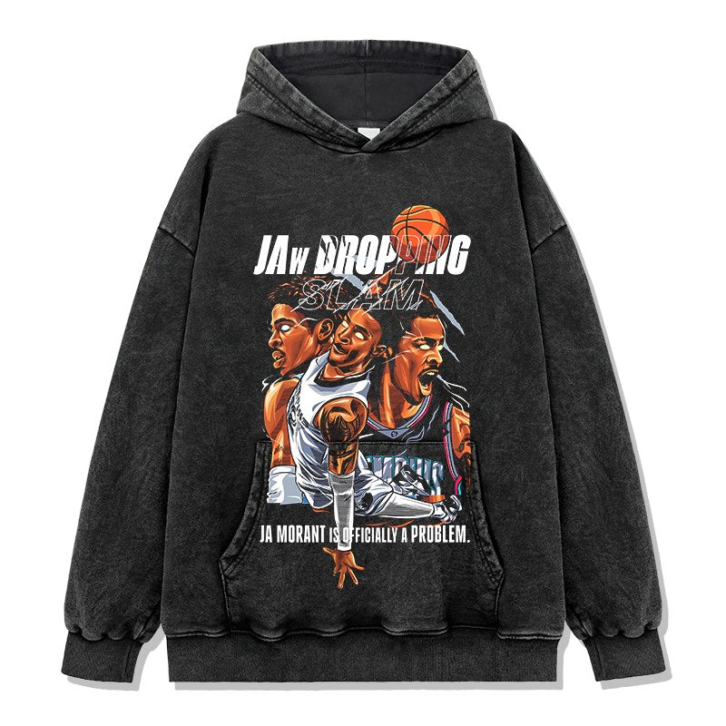JA MORANT VINTAGE HOODIE · MVP