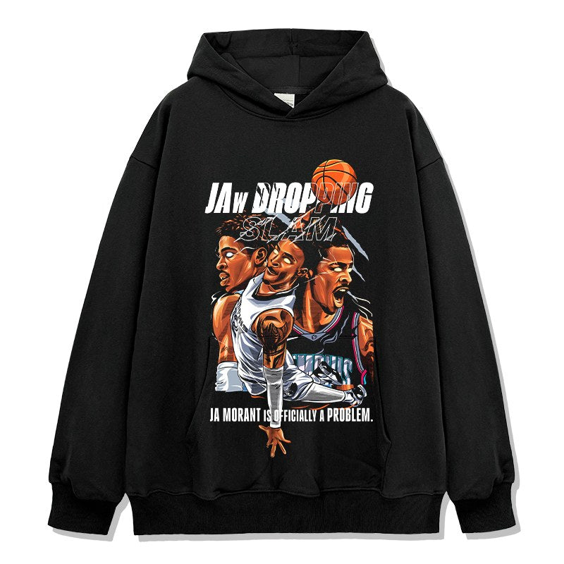 JA MORANT VINTAGE HOODIE · MVP